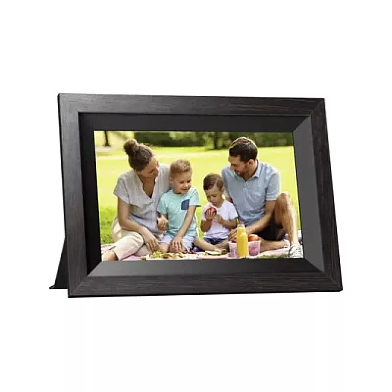 Kodak RCF-1012W WiFi skaitmeninis nuotraukų rėmelis su 10,1 colio jutikliniu ekranu, juodos spalvos