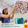 Kodak SMILE+ Momentinė spausdinimo kamera, 2x3'', mėlyna