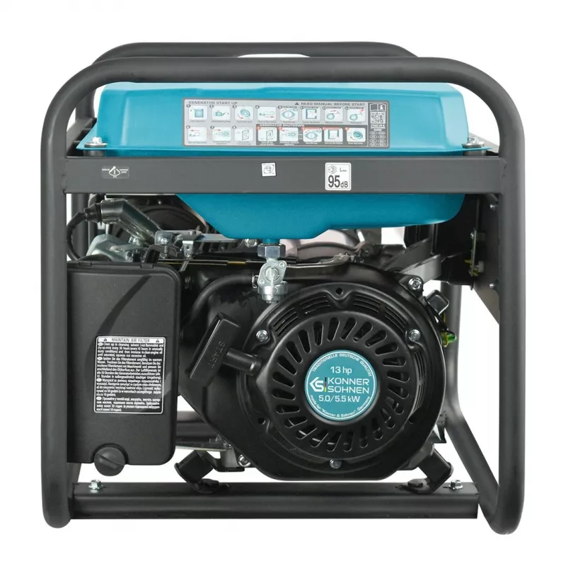 KÖNNER & SÖHNEN KS7000E-3ATS benzininis generatorius 230/400V su ATS