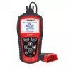 KONNWEI KW808 OBD2 skaitytuvas diagnostikos įrankiu su apšviestu LCD ekranu, tiesioginių duomenų rodymu ir daugiaprotokoliniu palaikymu