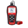 KONNWEI KW808 OBD2 skaitytuvas diagnostikos įrankiu su apšviestu LCD ekranu, tiesioginių duomenų rodymu ir daugiaprotokoliniu palaikymu
