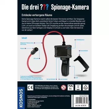 KOSMOS Die drei ??? Šnipų kameros rinkinys