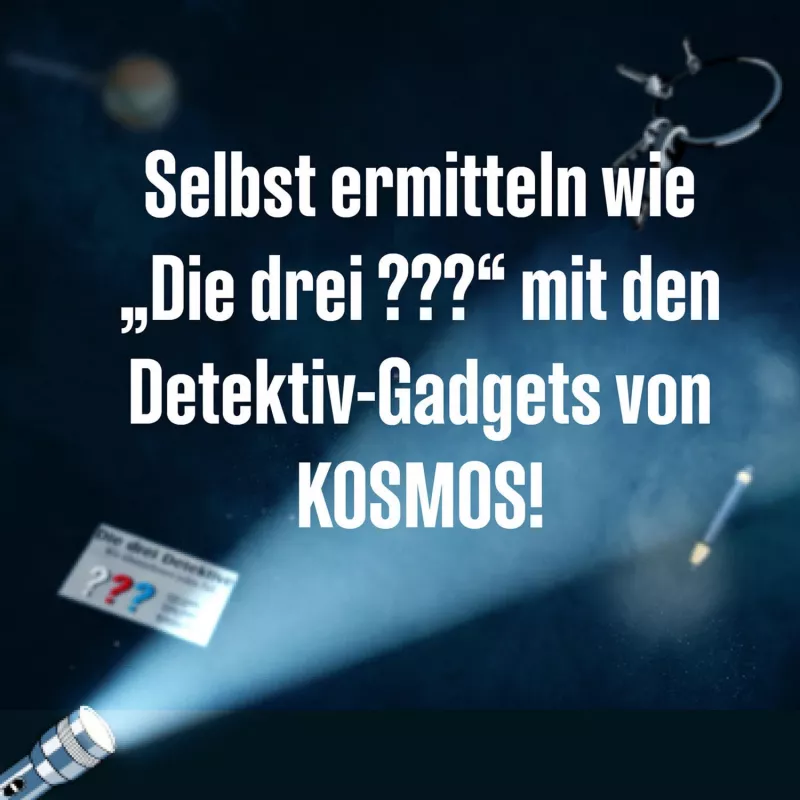 KOSMOS Die drei ??? Šnipų kameros rinkinys