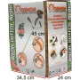 KOSS DEMON RQ580 benzininis žoliapjovės trimmeris – 51,7 cm³, 2 taktų, 5,2 AG, dviguba linija su smūgio padavimu, dviračio tipo rankena