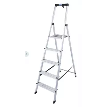 KRAUSE Safety Ladder 5 Steps Household