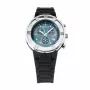 KRONOS K789.CN.5C Unisex Analoginis Kvarcinis Laikrodis 40,5mm Plieninis Korpusas Juodas Odinis Dirželis
