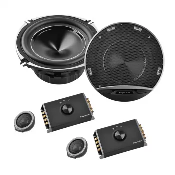 KRUGER & MATZ 5.25 inch 2 krypčių koaksialinių automobilinių garsiakalbių rinkinys (pora) - 30W RMS, 60W maks., 4 Ohm