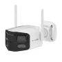 Kruger&Matz Connect C130 lauko Wi-Fi Pan-Tilt kamera 4MP su Tuya Smart Life, IP66, naktiniu matymu ir dvipusiu garsu