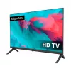 KRUGER & MATZ KM0224-T1 24 inch HD Ready LED televizorius su DVB-T2 H.265/HEVC, 12V automobilio adapteriu, 2x HDMI, USB PVR, viešbučio režimu