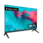 KRUGER & MATZ KM0224-T1 24 inch HD Ready LED televizorius su DVB-T2 H.265/HEVC, 12V automobilio adapteriu, 2x HDMI, USB PVR, viešbučio režimu