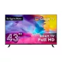 Kruger&Matz KM0243FHD-G 43 colių Full HD Google Smart TV, DVB-T2/S2/C, H.265 HEVC