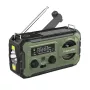 Kruger & Matz KM0837 Saulės Radijas, Nešiojamas Avarinis Radijas SOS, Power Bank 10000mAh, Prožektorius, Dinamo