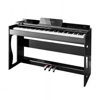 Kruger&Matz KMDP-135 Digitalinis pianinas, aukšto blizgesio juodas