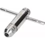 KS TOOLS 1/4 colio šešiabriaunis antgalių laikiklis su reversiniu reketo galvute, 85 mm, 72 dantų, chromo vanadžio plienas, DIN 3126 / ISO 1173 331.0660