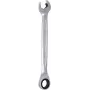 KS TOOLS DUO GEARplus kombinuotas reketinis veržliaraktis 24 mm su atviruoju reketiniu mechanizmu 503.5224