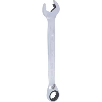 KS TOOLS DUO GEARplus derinamas veržliaraktis su reketiniu atviruoju galu, 22 mm, reversinis, chromo vanadžio plienas 503.5922