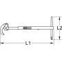 KS TOOLS teleskopinis praustuvo veržliaraktis, Ø 32-63mm (126.2000)
