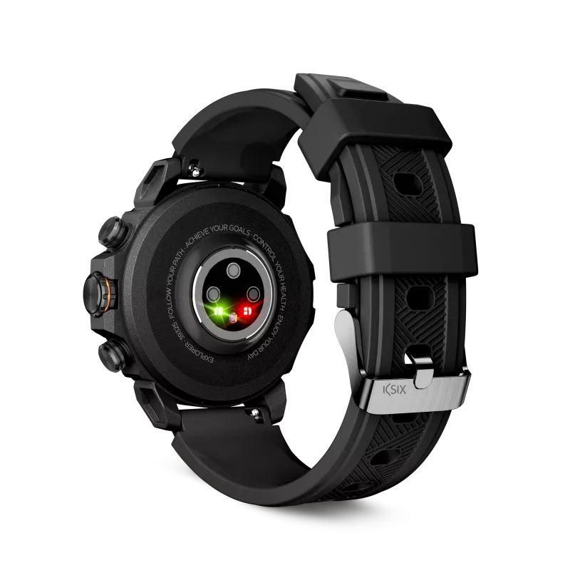 KSIX Smartwatch Explorer, juodos spalvos