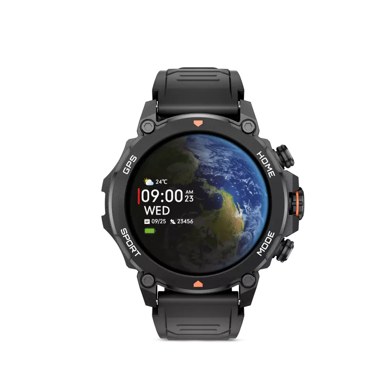 KSIX Smartwatch Explorer, juodos spalvos