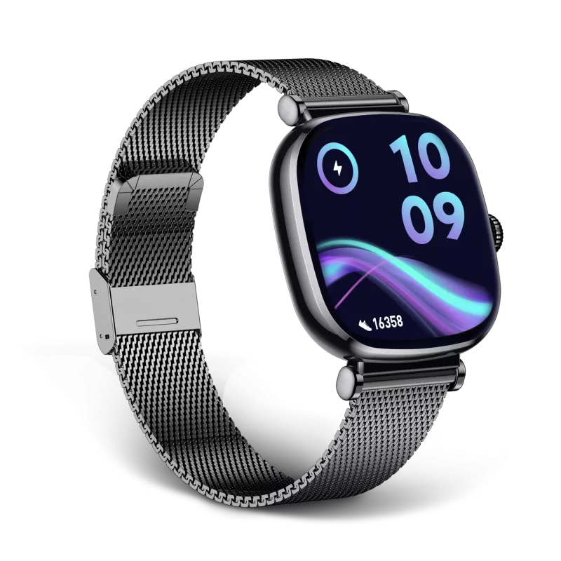 KSIX Smartwatch IRIA, juodos spalvos