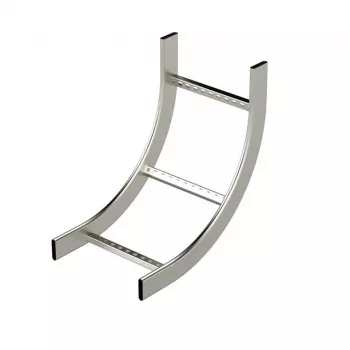 KSVI-400 R=300 HDG Ladder Vertical Inside Bend 400mm Width 300mm Radius