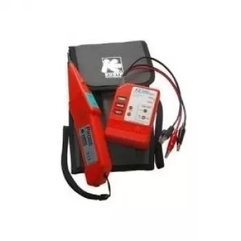 KURTH EasyTest-Set KE 301 Classic kabelių paieškos rinkinys su EasyTest 300 siųstuvu, Probe 310 imtuvu ir apsauginiu krepšiu 0.49562