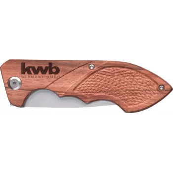kwb 021990 EDC sulankstomas peilis rudas - nerūdijantis plienas
