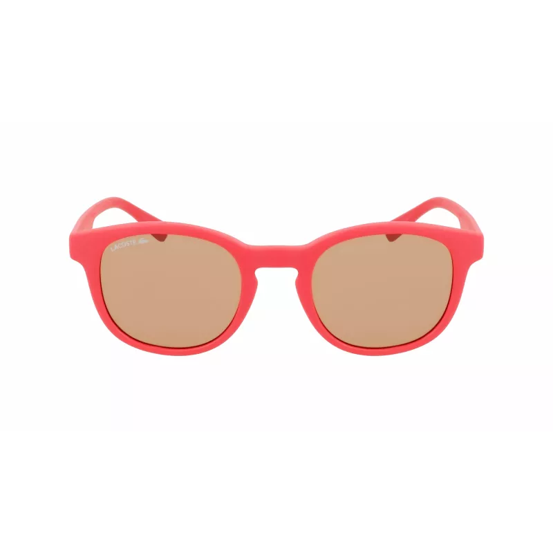 Lacoste Childish L3644S-615 Akiniai - Raudoni Rėmeliai, Pilki Lęšiai - 48/21/135 mm - Vaikams Unisex
