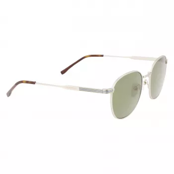 Lacoste L251S-40 Unisex Rectangular Sunglasses Dark Blue Frame Grey Lens 52mm
