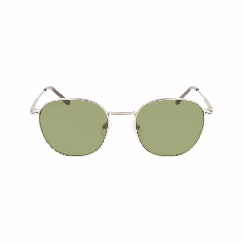 Lacoste L251S-40 Unisex Rectangular Sunglasses Dark Blue Frame Grey Lens 52mm
