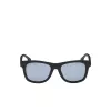 Lacoste L3651SRG-001 Unisex Akiniai - Juodas Acetato Rėmelis, Pilki Polikarbonatiniai Lęšiai, 48 mm Lęšio Plotis