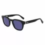 Lacoste L6015SN-1 Unisex Akiniai Nuo Saulės Juodas Rėmelis Pilki Lęšiai 49mm