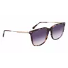 Lacoste L6016S-219 Moteriški akiniai nuo saulės Havana Brown Square Acetate