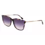 Lacoste L6016S-219 Moteriški akiniai nuo saulės Havana Brown Square Acetate