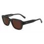 Lacoste L6048S-035 vyriški akiniai nuo saulės, stačiakampis acetatinis rėmelis, tamsiai pilki lęšiai, 51 mm