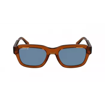 Lacoste L6048S-210 Unisex Square Sunglasses Havana Brown 51mm
