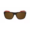 LACOSTE L664S-5517214 Unisex Akiniai - Juodas Rėmas, Pilki Stiklai, 55/17/140 mm