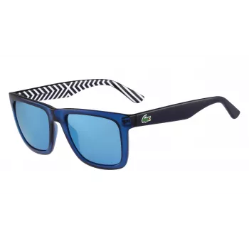 Lacoste L750S-5419424 Vyriški Akiniai Nuo Saulės – Tamsiai Havana Acetato Rėmelis, Rudi Polikarbonato Lęšiai, 54/19/140 mm
