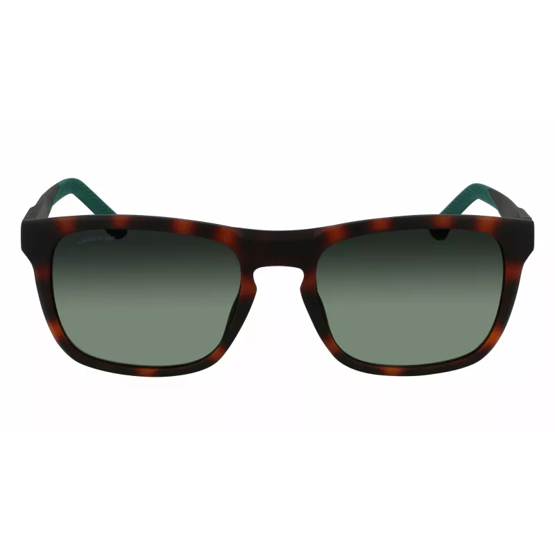 Lacoste L956S-230 vyriški akiniai nuo saulės Havana Brown Rectangular Acetate 55mm