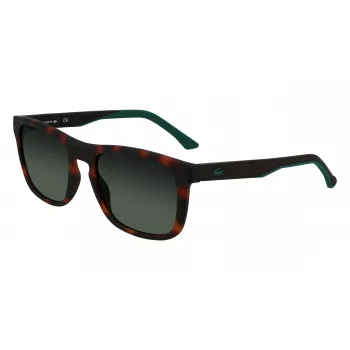 Lacoste L956S-230 vyriški akiniai nuo saulės Havana Brown Rectangular Acetate 55mm