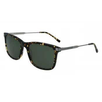 Lacoste L960S-430 vyriški akiniai nuo saulės, mėlynas rėmelis, pilki lęšiai, 56 mm