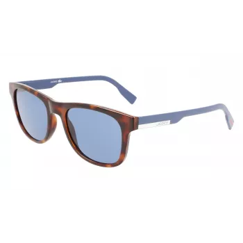 Lacoste L969S-230 Unisex Square Sunglasses Havana Brown 54mm