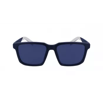 Lacoste L999S-401 vyriški akiniai nuo saulės – Havanos acetato rėmelis, mėlyni polikarbonatiniai lęšiai, UV400 apsauga