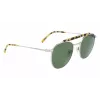 Lacoste vyriški akiniai nuo saulės L241S-045 tamsiai pilki stačiakampiai pilno rėmo acetatas UV400