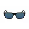 Lacoste vyriški akiniai nuo saulės L6004S 5519002 juodi/pilki 55/19/145 mm