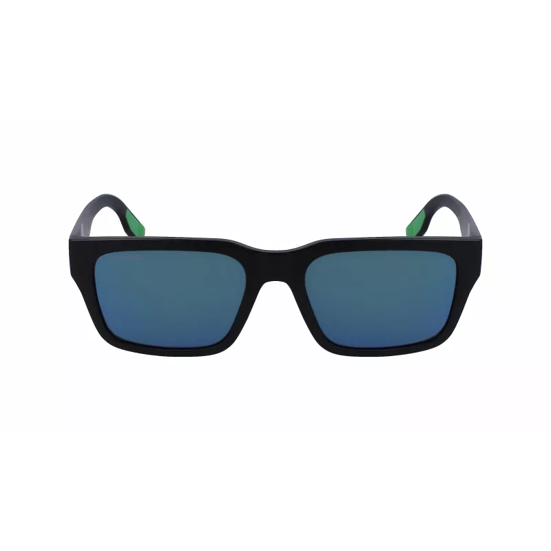 Lacoste vyriški akiniai nuo saulės L6004S 5519002 juodi/pilki 55/19/145 mm