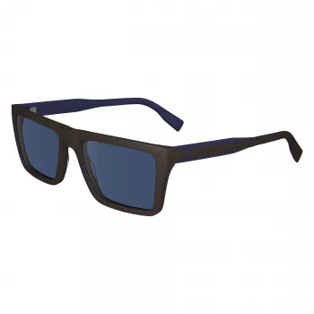 Lacoste vyriški akiniai nuo saulės L6009S-210 Havana Brown stačiakampiai 56/19/145 mm