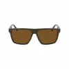 Lacoste vyriški akiniai nuo saulės L6027S-275 Havana acetatas stačiakampiai 57mm