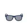 LACOSTE AKINIAI NUO SAULĖS L3651SRG-400 Unisex Matiškai Mėlyni Stačiakampiai Visiškai Rėminiai 48/17/130 mm