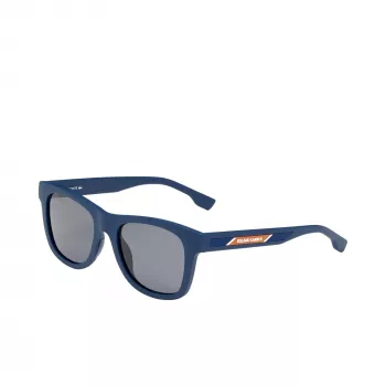 LACOSTE AKINIAI NUO SAULĖS L3651SRG-400 Unisex Matiškai Mėlyni Stačiakampiai Visiškai Rėminiai 48/17/130 mm